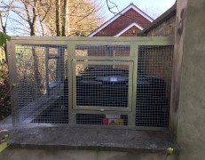 Oil Tank Security Cage