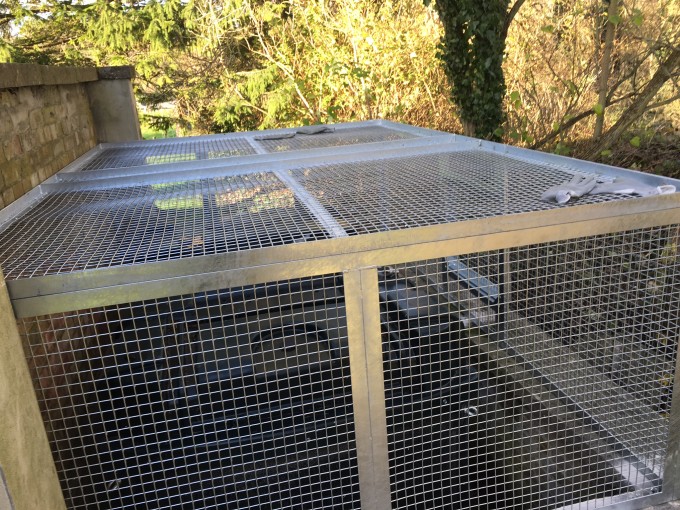 Oil Tank Security Cage