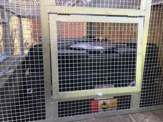 Oil Tank Security Cage