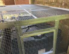 Oil Tank Security Cage