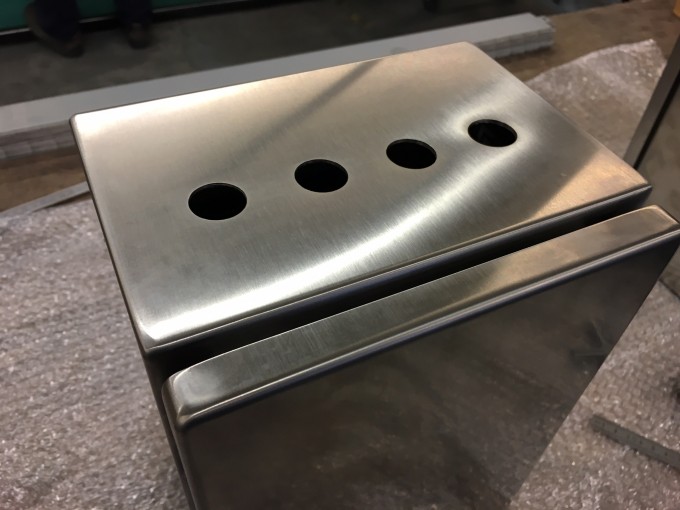 Stainless Steel Push Button Enclosure