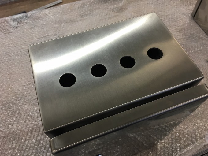 Stainless Steel Push Button Enclosure